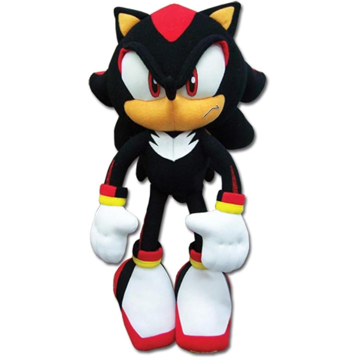 Sonic The Hedgehog New_8967 Great Eastern GE-8967 - Shadow Plush, 12", Multicolor
