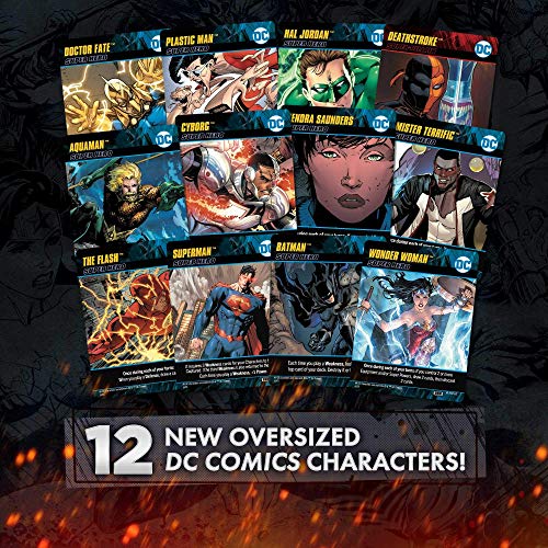 DC Deck Building Game - Dark Nights Metal - Defeat The Batman Who Laughs and his Dark Knights - for 2 to 5 Players - Ages 15+ - Cryptozoic Entertainment