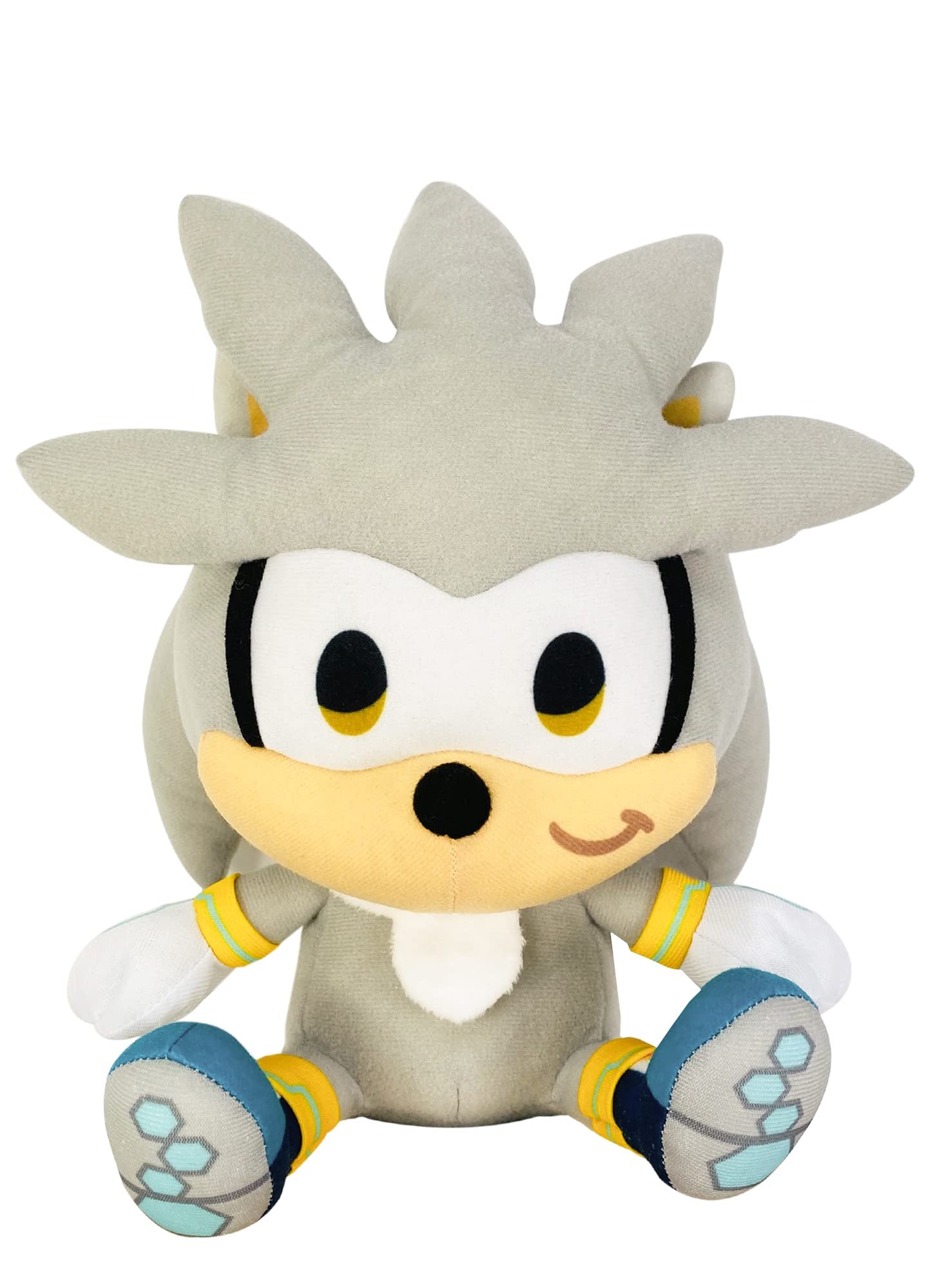 Great Eastern Entertainment Sonic The Hedgehog - SD Silver Sitting Plush 7" H