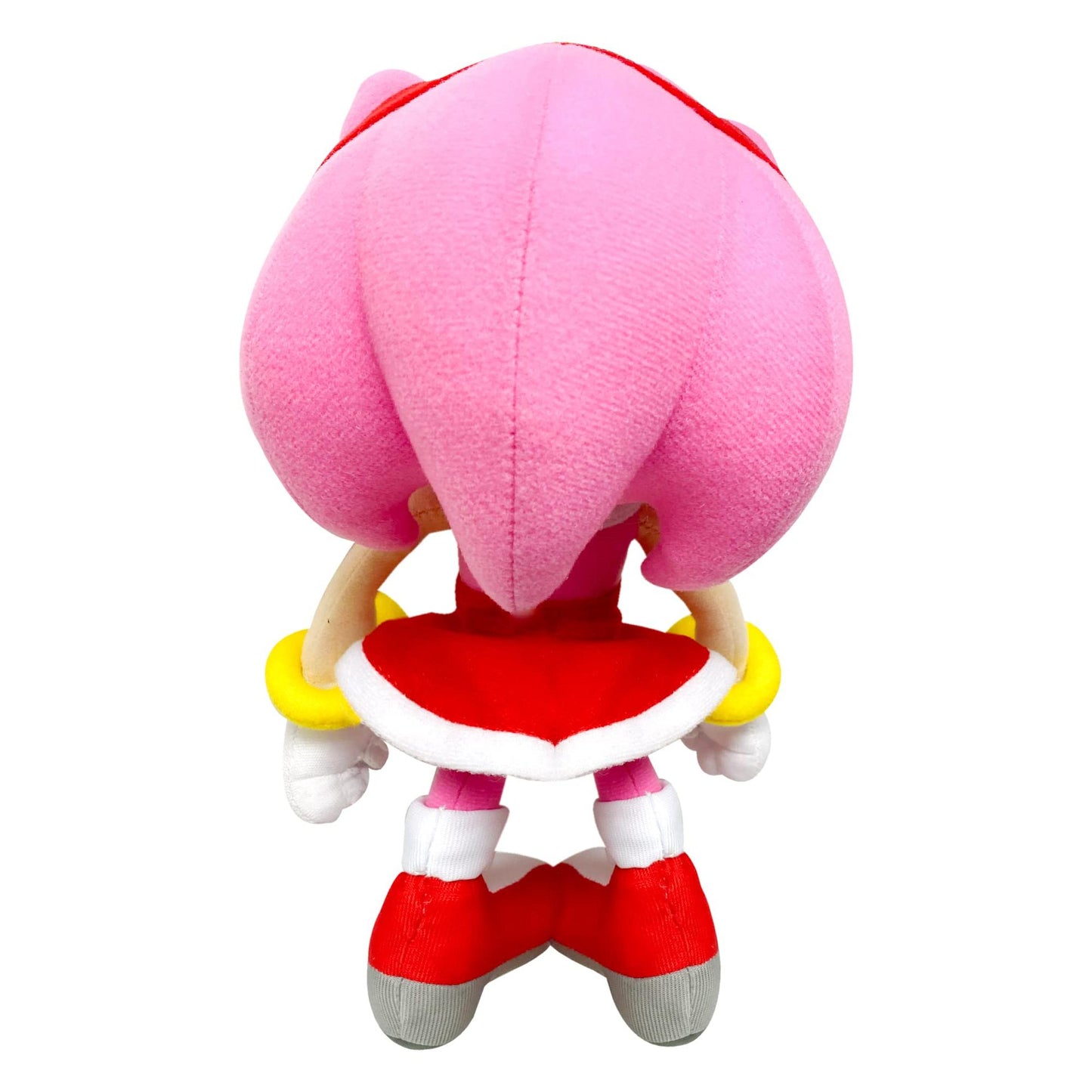 GE Animation GE-52635 Sonic the Hedgehog 9" Amy Rose in Red Dress Stuffed Plush