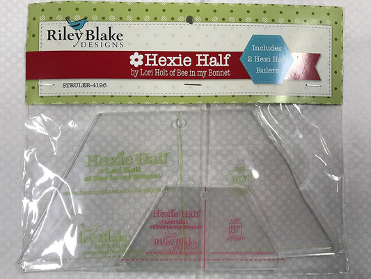 Hexie Half 2 Rulers by Lori Holt of Bee in My Bonnett