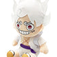 Great Eastern Entertainment One Piece - Monkey D. Luffy Gear 5 Grin Sitting Pose Plush 12" H