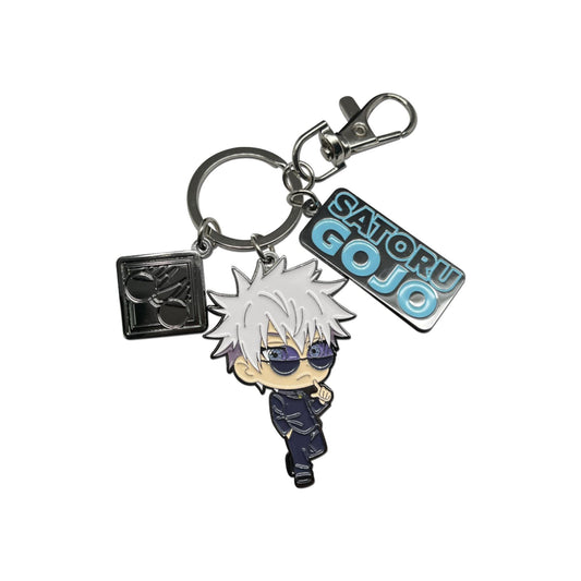 Great Eastern Entertainment Jujutsu Kaisen Hidden Inventory Arc - Satoru Gojo w/Charms Metal Keychain
