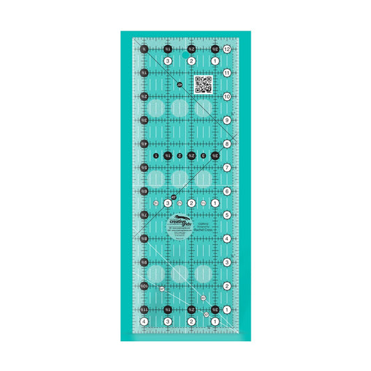 Creative Grids 4.5" x 12.5" Rectangle Quilting Ruler Template CGR412