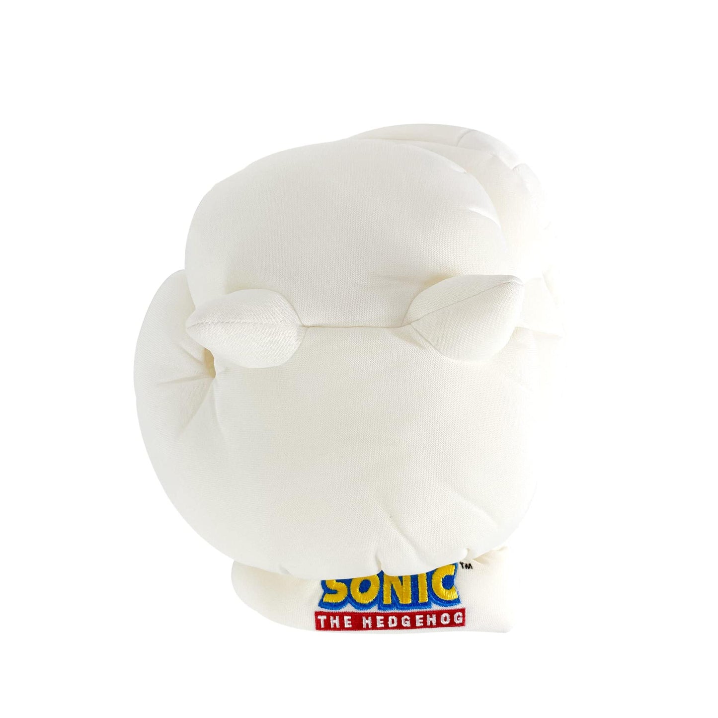 GE Animation GE-8807 Sonic the Hedgehog Knuckles Cosplay Plush Gloves, White, 9"