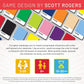 Cryptozoic Entertainment Pantone: The Game - Simple-to-Play Competitive Party Game - Ages 8 and Up - Create Pop Culture Characters Using Only Color Swatches and Your Own Creativity!