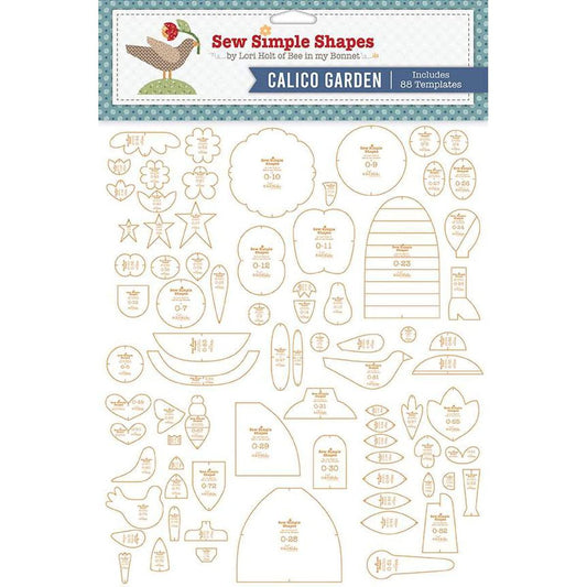 Lori Holt Calico Garden Sew Simple Shapes™ Includes 88 templates