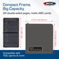 BCW Gaming 12-Pocket Z-Folio LX Trading Card Albums, Black