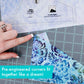 Creative Grids Crazier Eights Template and Quilt Ruler – CGRMT7 – Made in USA, 6in x 9in, Non-Slip Grip Acrylic Quilting, Sewing, Crafting, Patchwork Ruler & Template