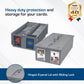BCW Collectible Card Bin – (Single, Gray) | Holds up to 1600 Cards | Plastic Storage Box for Pokémon, MTG & Sports Cards