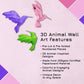3D Paper Animal Wall & Art Decor - Pre-fold & Pre-cut Papercraft 3D Animal Model Kits - 250 GSM Puzzled 3D Origami Paper - DIY 3D Puzzle by PaperCraft World - Unicorn