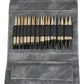 Lykke 5" Interchangeable Knitting Needle Set - Driftwood - Grey Denim