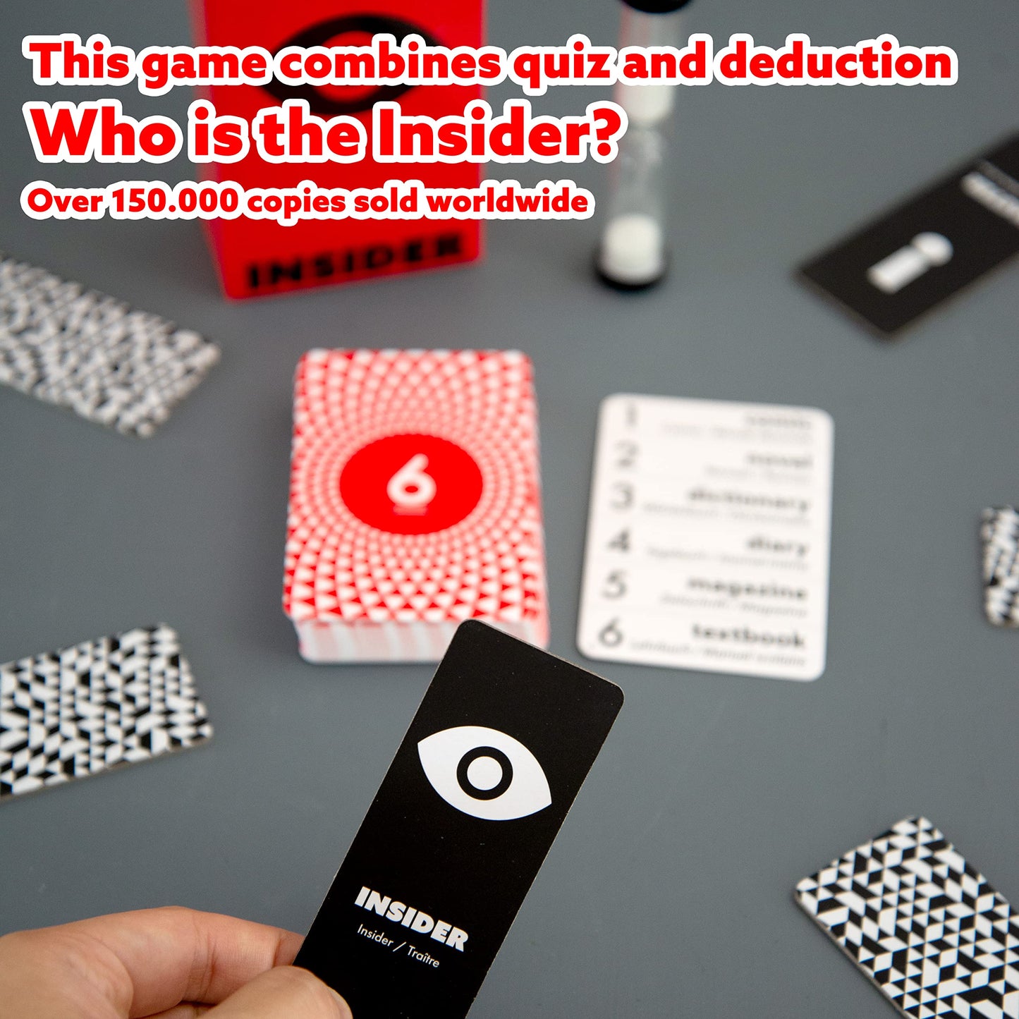 Oink Games Insider, Japanese Social Deduction & Guessing Game, Ages 9+