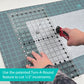 Creative Grids Quilt Ruler 2-1/2in x 12-1/2in Rectangle – CGR212 – Made in USA, Non-Slip Grip Acrylic Quilting, Sewing, Crafting, Patchwork Ruler for Measuring & Cutting Fabric