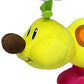 Little Buddy Super Mario Bros. All Star Collection Stuffed Plush 1593 Wiggler/Hanacha Toy, 13""", Multi-Colored
