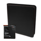 BCW Gaming 12-Pocket Z-Folio LX Trading Card Albums, Black