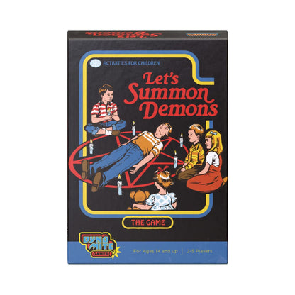 Cryptozoic Entertainment Let’s Summon Demons - Card & Dice Game - 2-5 Players - Steven Rhodes Artwork - Dynomite Games