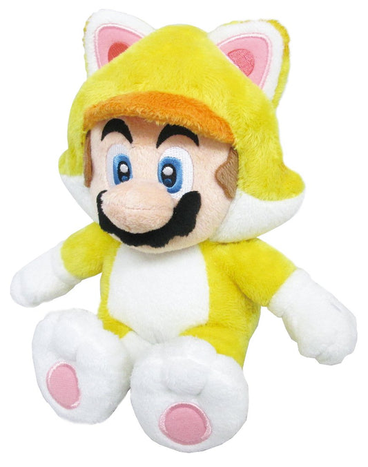 Mtoye Super Mario Plush Mario Plushies Cat Mario 10" Plush Toys for Children, Multi-Colored,(1371)