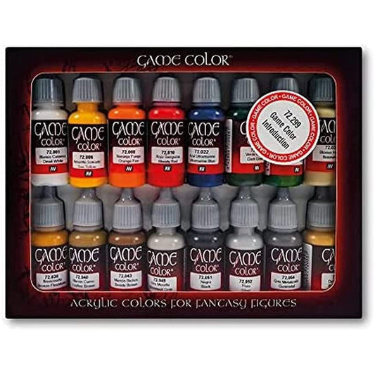 Acrylicos Vallejo 72299 - Acrylic 16 Colors for Fantasy Figures