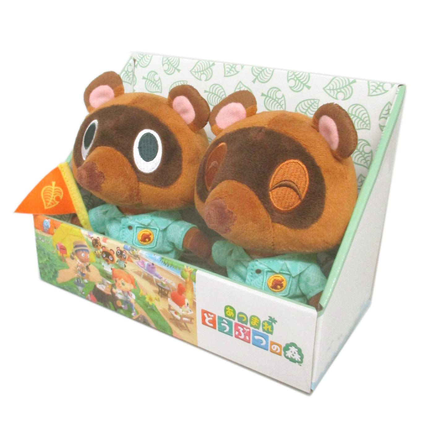 Little Buddy 1794 Animal Crossing - New Horizons - Timmy & Tommy Plush (Set of 2), 5.5", Brown