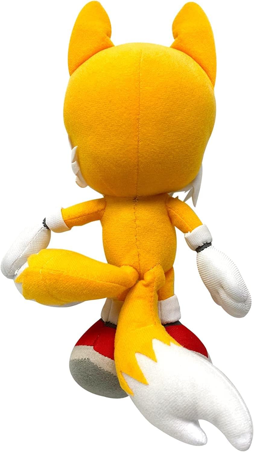 Sonic The Hedgehog- Tails Holding Its Tail Plush 9" H