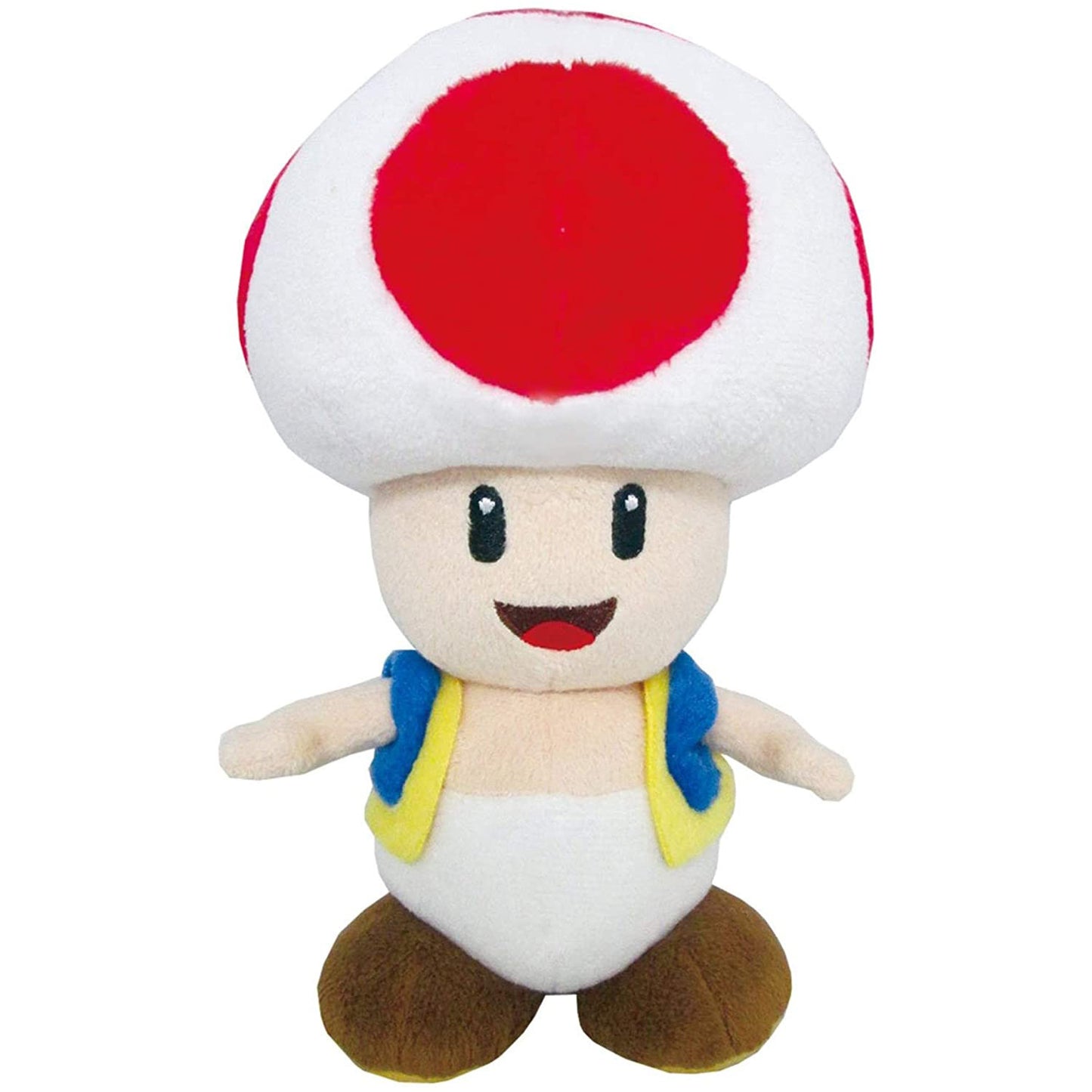 Mushroom Red Toad 7.5" Plush