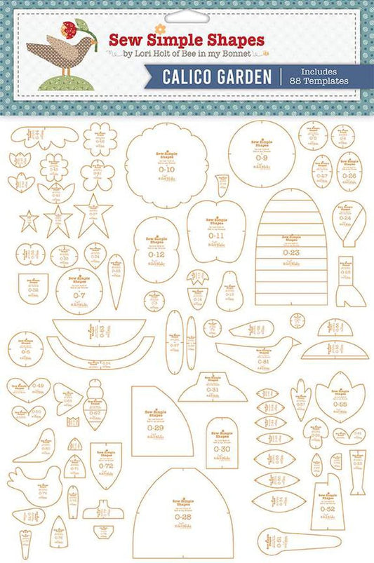 Lori Holt Calico Garden Sew Simple Shapes™ Includes 88 templates