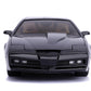 Jada Toys Knight Rider K.I.T.T. 1982 Pontiac Firebird DIE-CAST Car with Light Up Feature, 1: 24 Scale Vehicle, Black