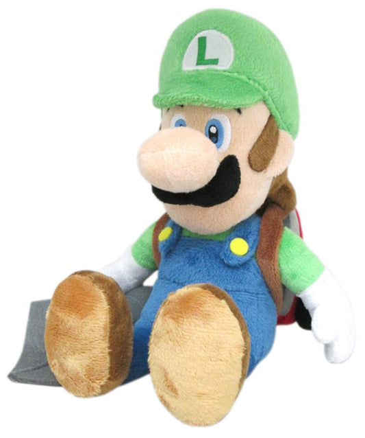 Little Buddy 1353 Super Mario Series Luigi's Mansion 10" Luigi with Ghost Vacuum Poltergust Plush