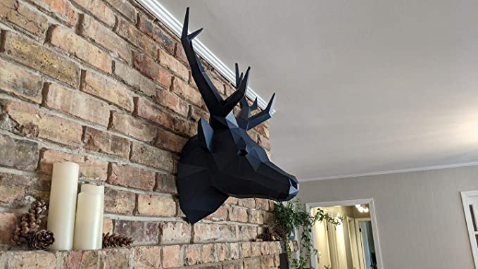 PaperCraft - World 3D Puzzle Animal Craft Kit - Deer Head