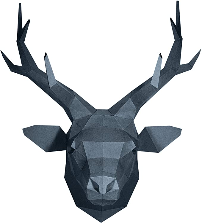 PaperCraft - World 3D Puzzle Animal Craft Kit - Deer Head