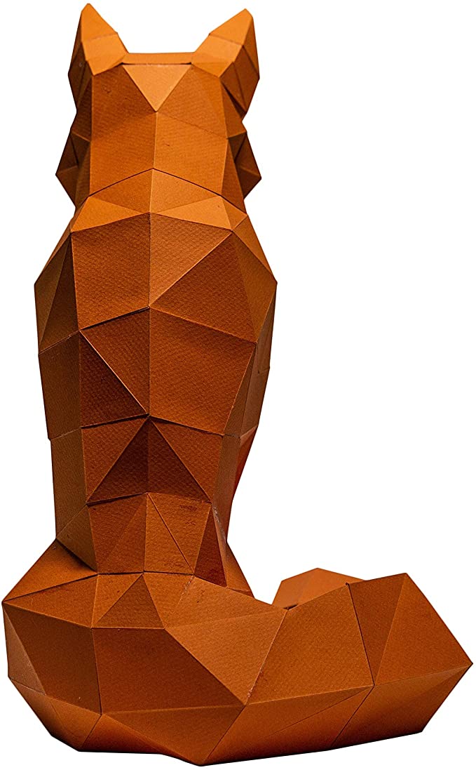 PaperCraft - World 3D Puzzle Animal Craft Kit - Fox