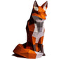 PaperCraft - World 3D Puzzle Animal Craft Kit - Fox