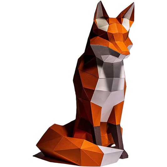 PaperCraft - World 3D Puzzle Animal Craft Kit - Fox